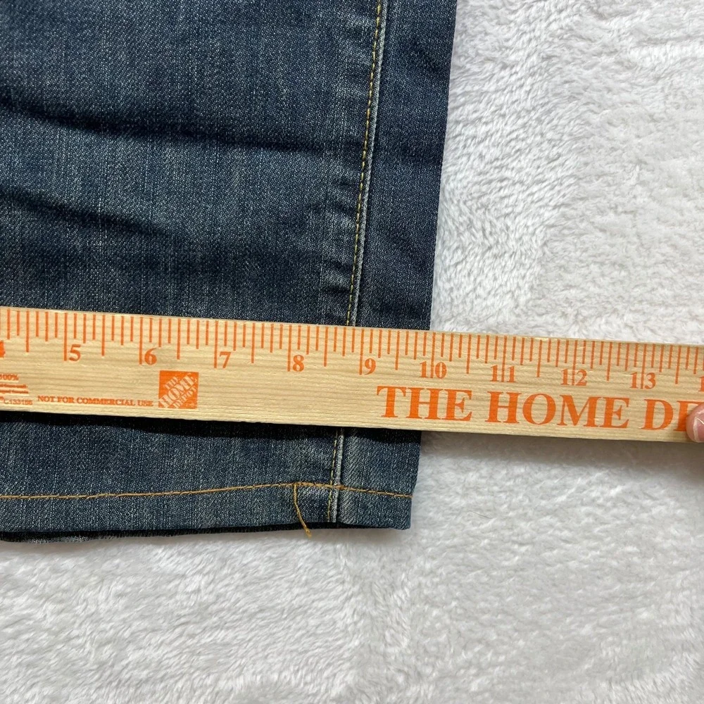 Vintage Lucky Brand Bootleg Jeans Men's Blue Wash Denim USA Made - 32X30.5‎